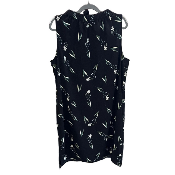 Apt. 9 Dresses & Skirts - Apt 9 Black Floral sleeveless Keyhole Back Dress